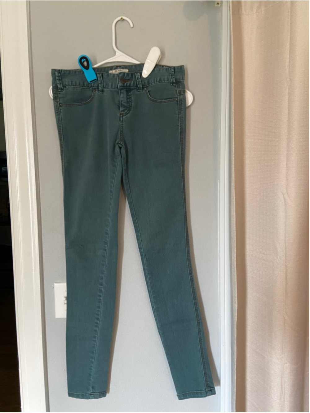 Women's Free People Skinny Jeans Size 26 Teal